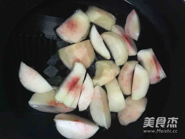 水蜜桃罐头的做法