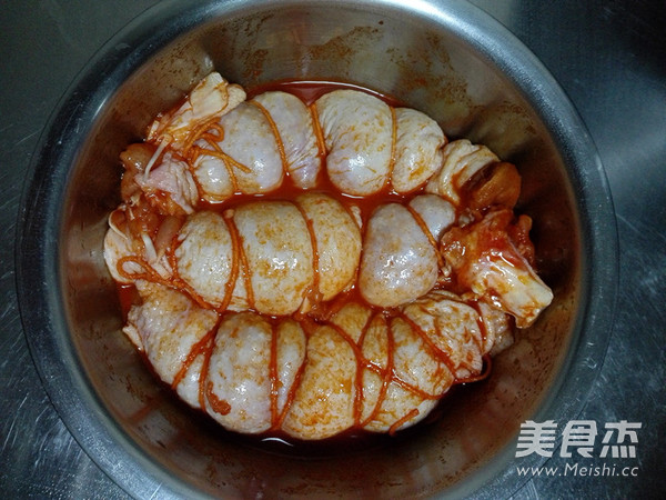 奥尔良烤鸡腿卷