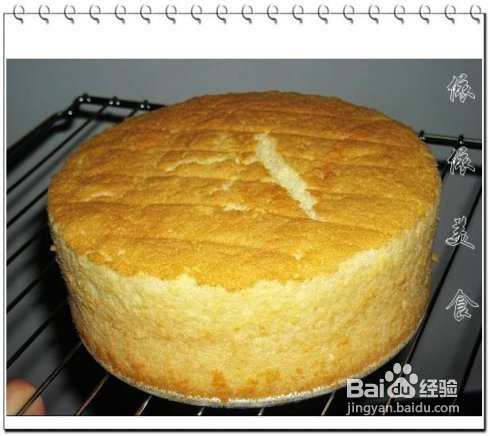 我的第一个戚风蛋糕