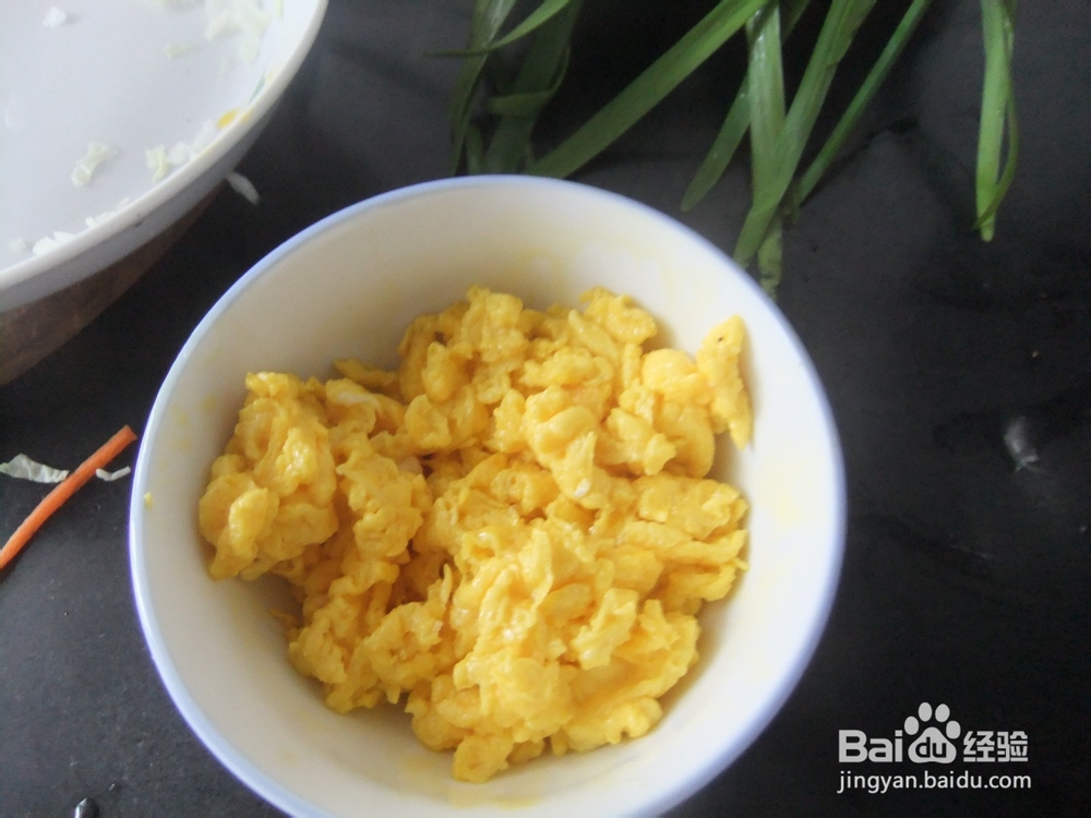 营养丰富的五彩饺子馅