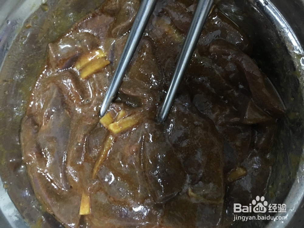 猪肝的个人做法