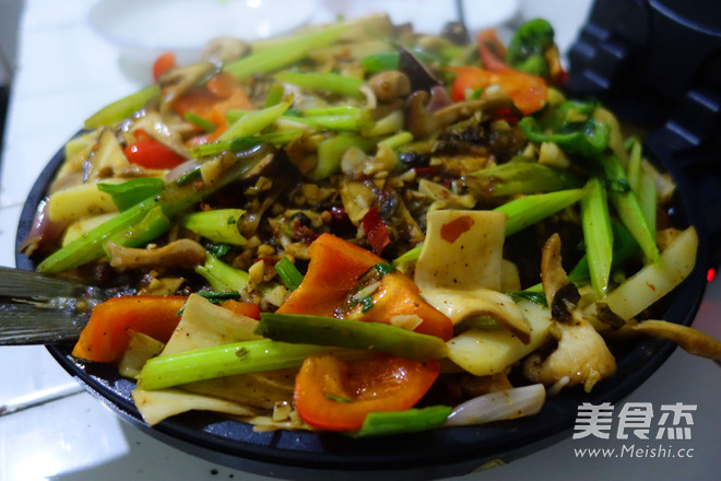 玩转电饼铛—香辣烤鱼