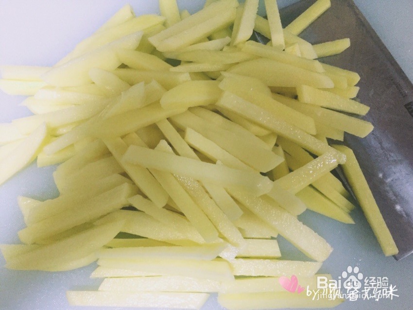自制烤箱版薯条怎么做