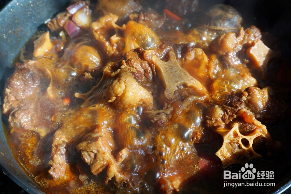 酱烧牛尾美食教程!