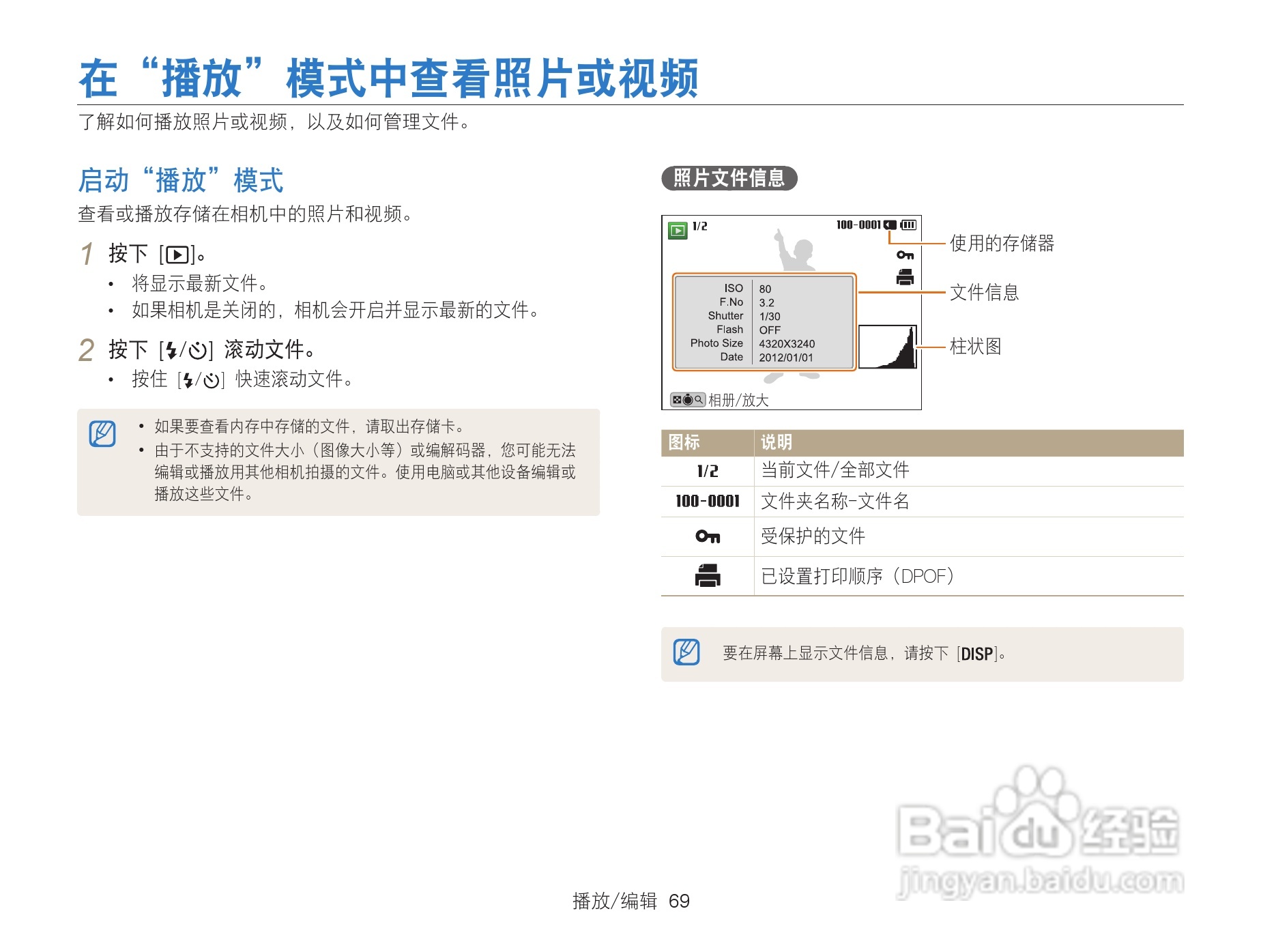 三星WB101数码相机说明书:[7]