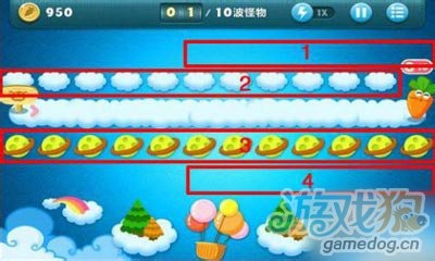 保卫萝卜天际主题第12关详细攻略视频攻略