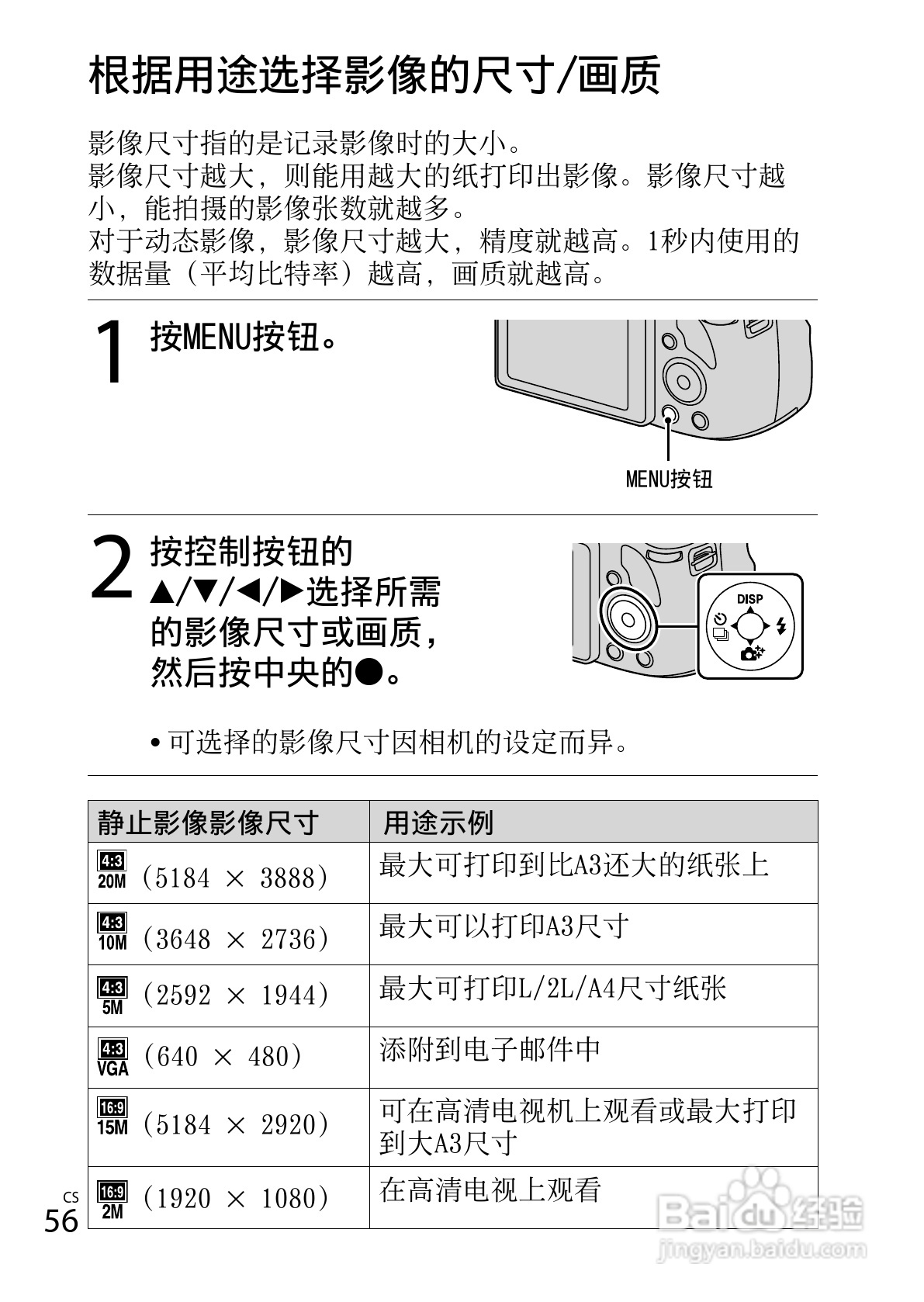 SONY索尼DSC-HX300数码相机说明书:[6]