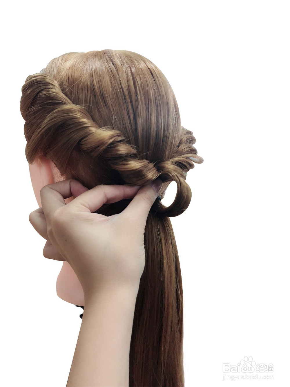 韩式新娘编发怎么盘好看