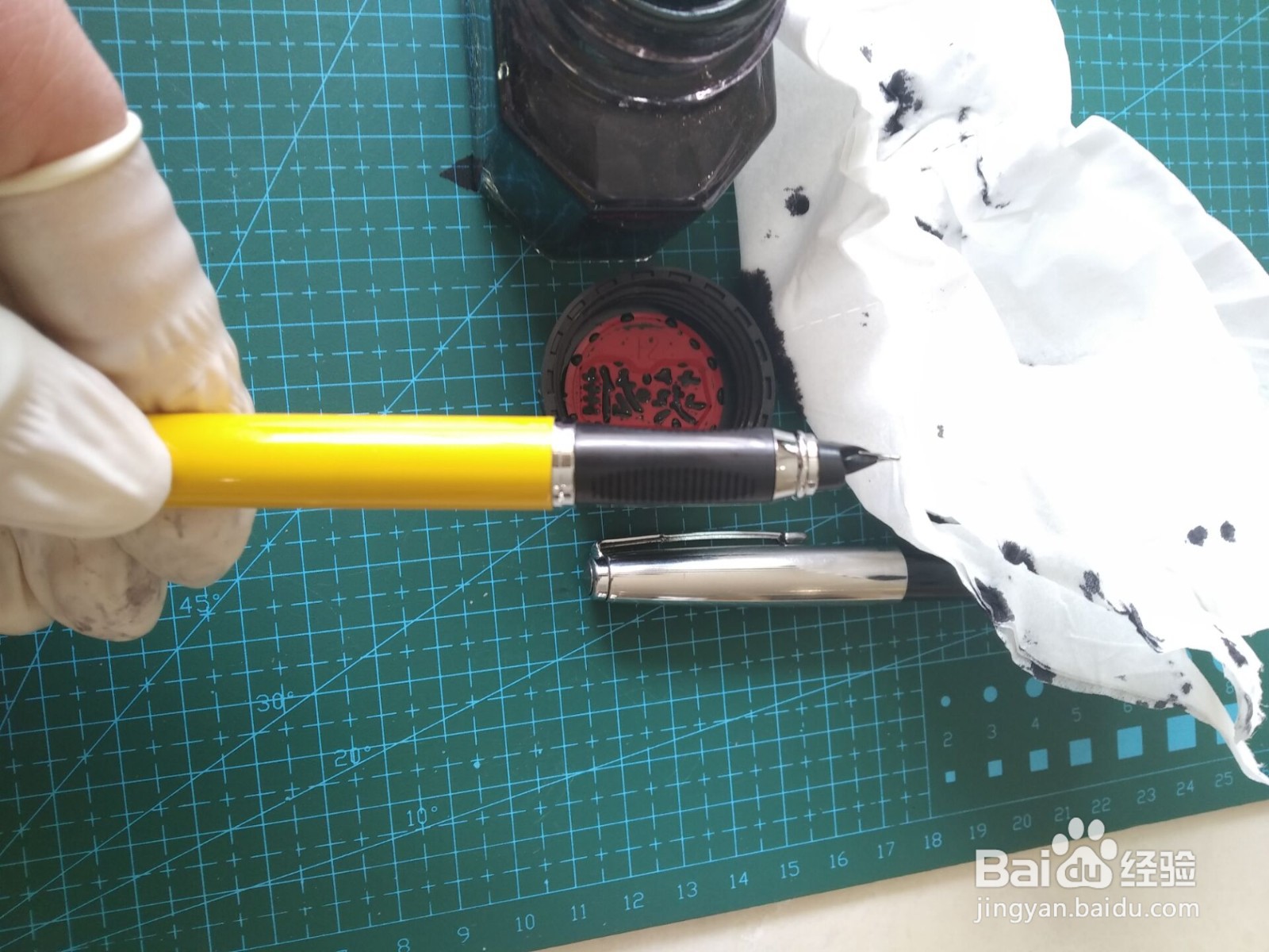 如何给吸墨钢笔完美的吸墨?