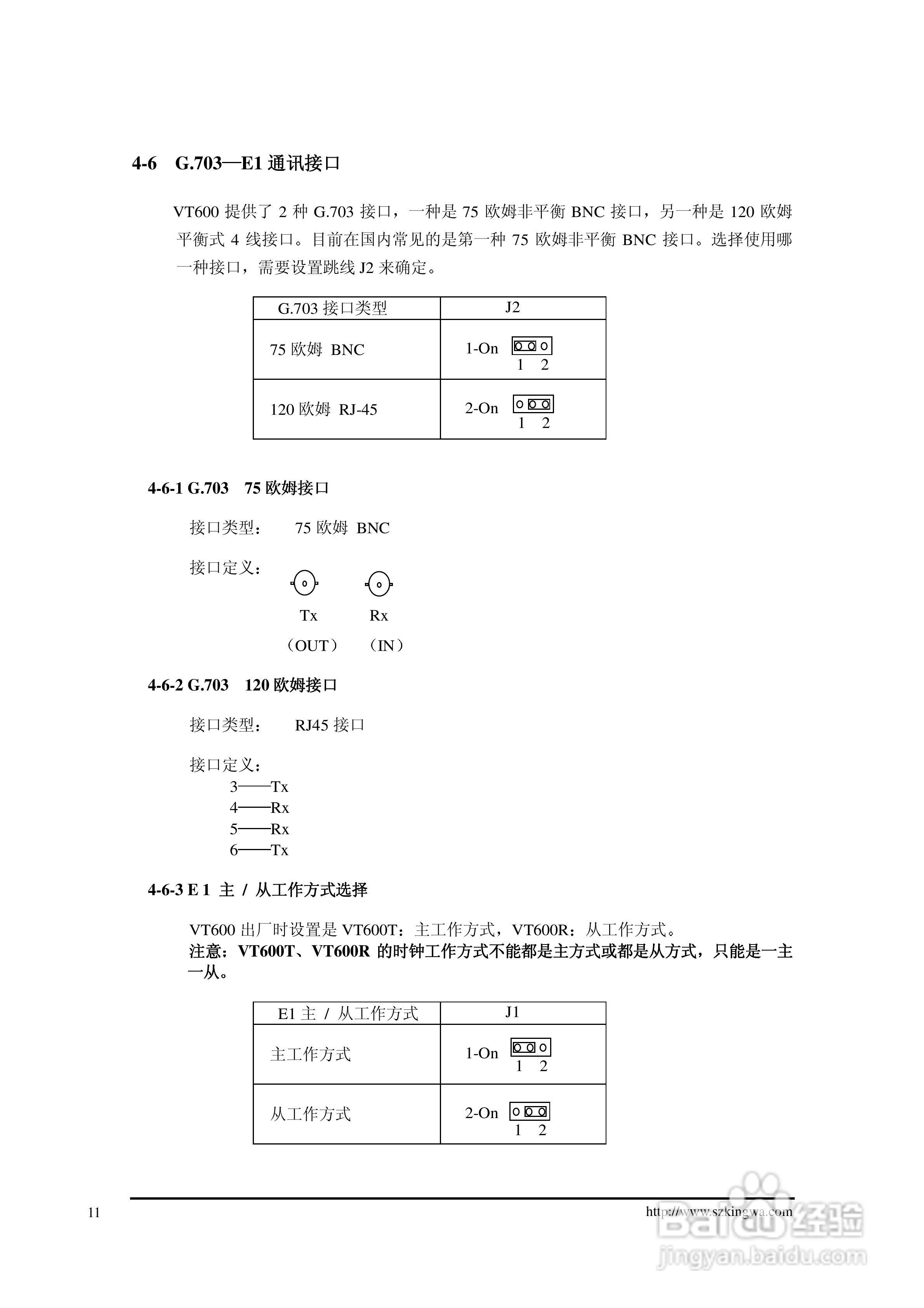 VT600T/R视频传输编解码器使用说明书