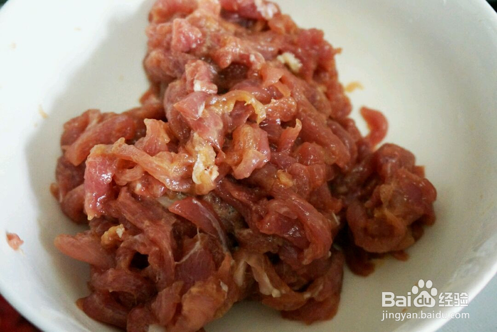 蒜苔炒肉丝的做法
