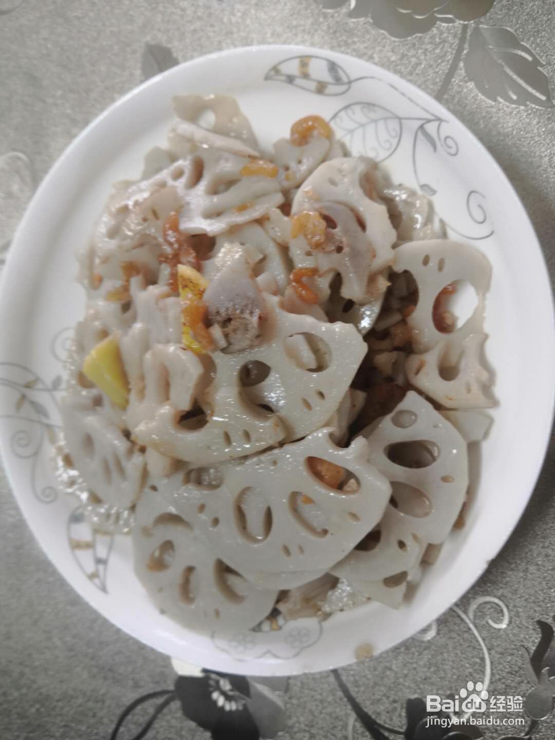 如何做虾干炒藕片