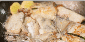 酒酿圆子烧带鱼的做法