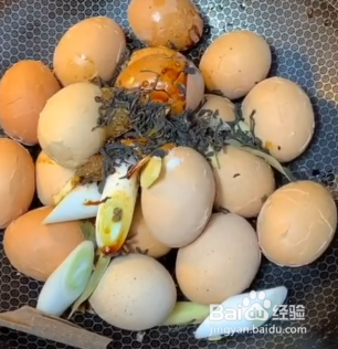 如何做不放茶叶的五香茶叶蛋呢