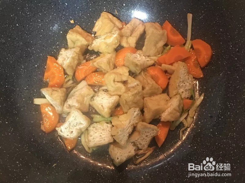 天津油豆腐白菜的做法