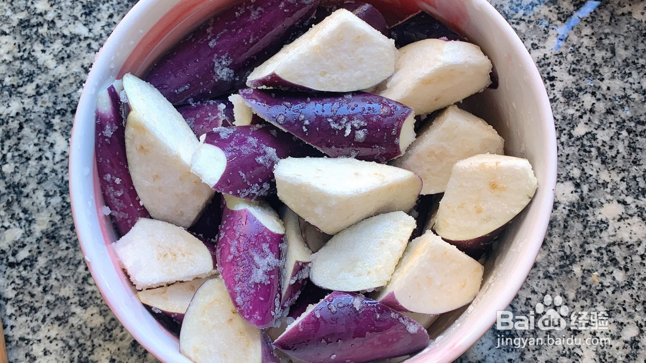 快手菜鱼香茄子的做法