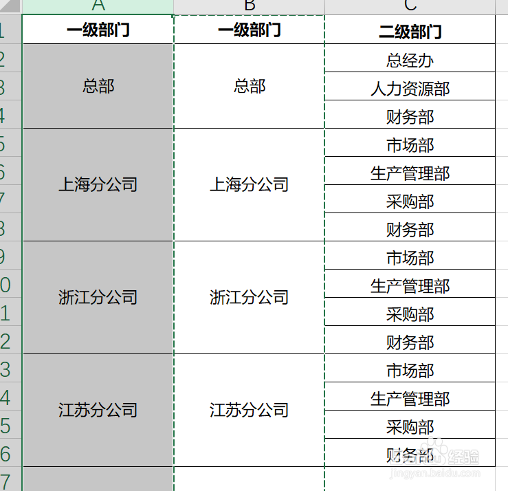 如何在Excel中快速给合并单元格添加序号