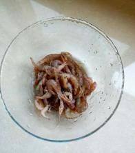 蚝油蒜薹小海虾的做法步骤