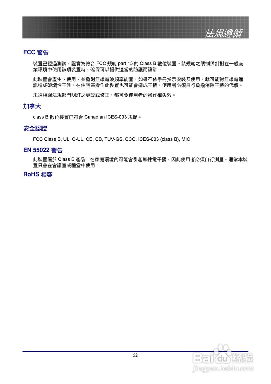 奥图玛投影机EP771型说明书:[6]
