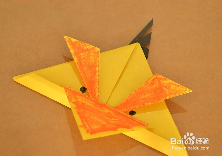 如何制作折纸“愤怒的小鸟”书签