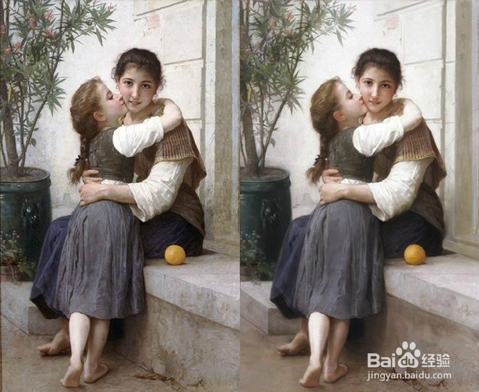 人体艺术油画手绘过程图，一步步教你画人体油画