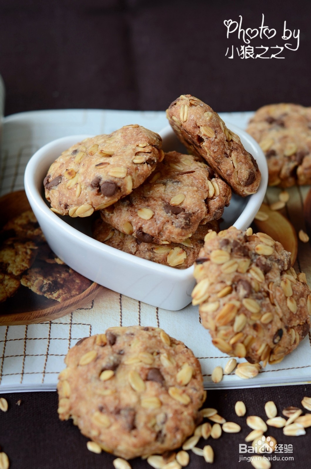 无添加烘焙----巧克力燕麦曲奇