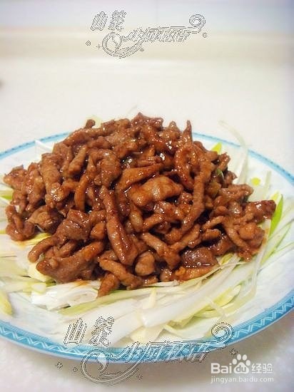 京酱肉丝【下酒菜】美味