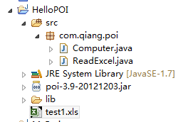 如何使用java的POI：[1]Excel数据导入