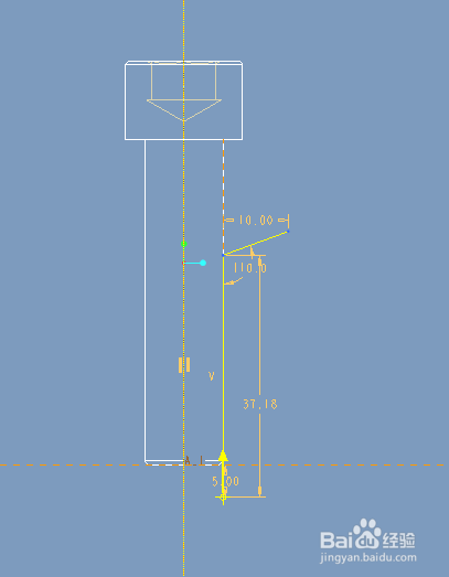 PROE 内螺纹，外螺纹画法，如何收尾