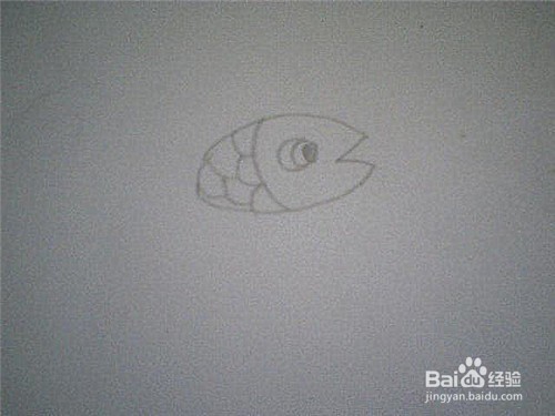 简笔画招人喜欢的小鱼儿这样画