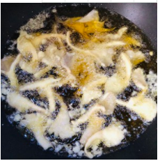 椒盐蘑菇-超好吃的下酒菜