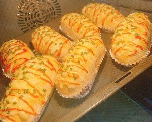 葱香芝士面包的做法