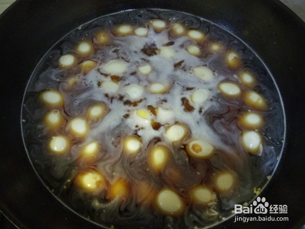 香喷喷的啤酒卤鹌鹑蛋