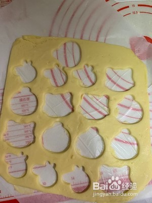 黄油卡通图案饼干的做法