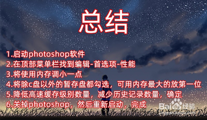 photoshop不能完成请求因为程序错误的解决方法