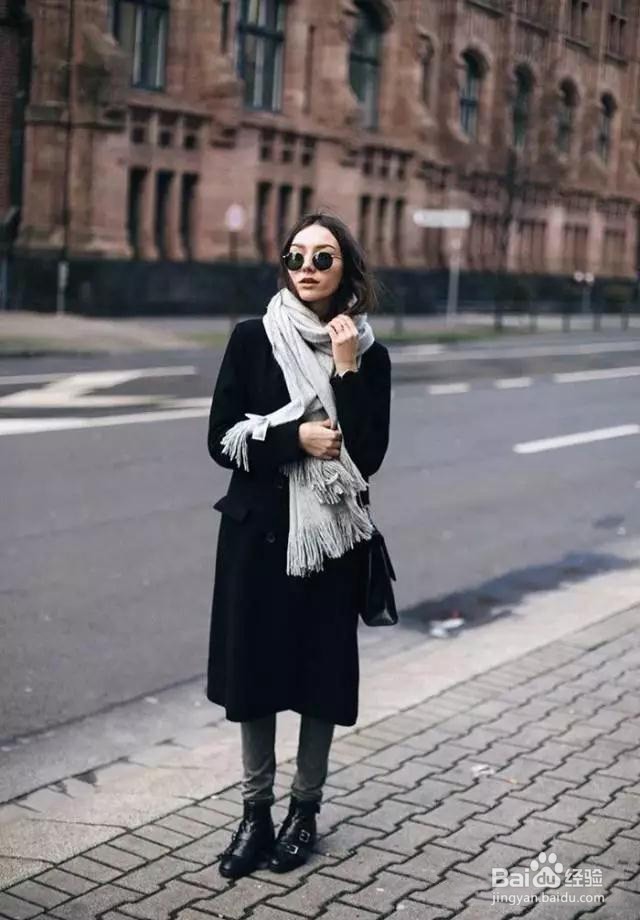 围巾怎么系？？流行怎么系?