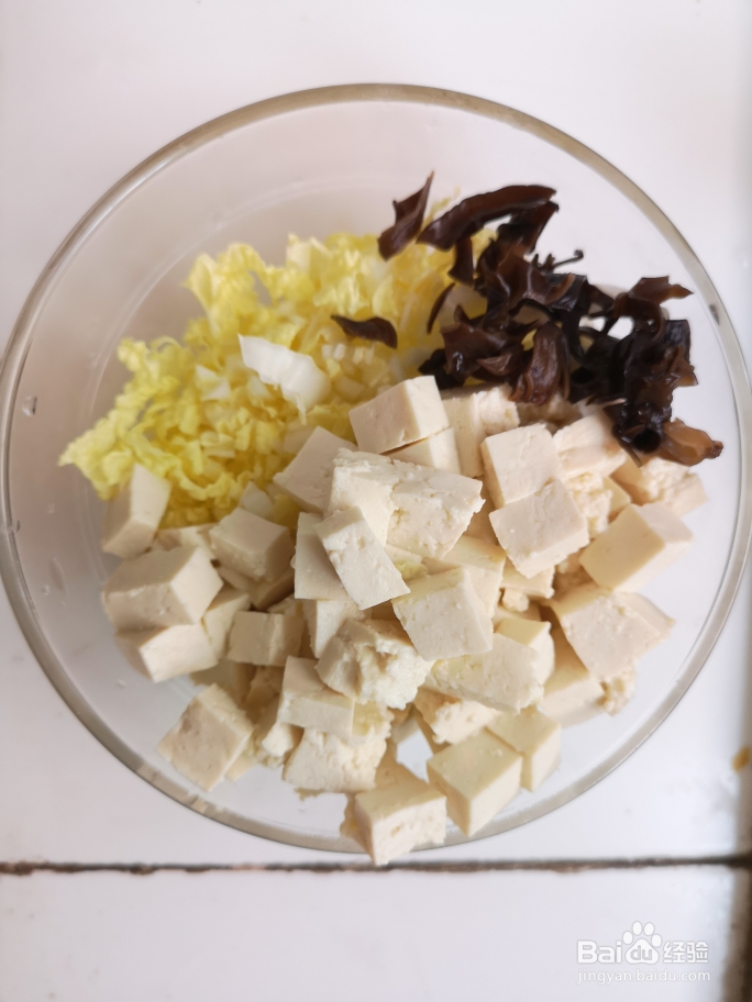比较下饭的白菜豆腐羹