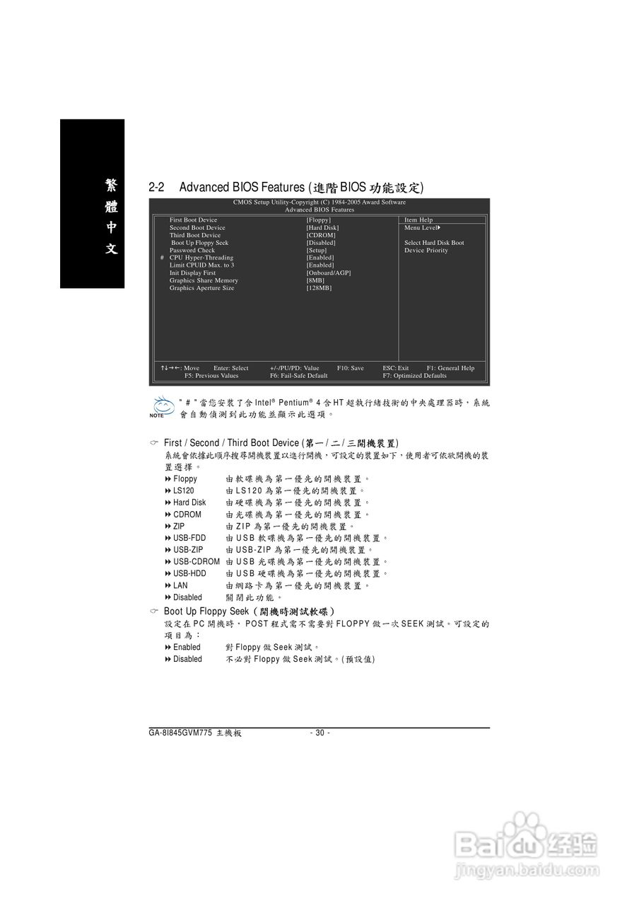 技嘉 GA-8I845GVM-775主板说明书:[3]