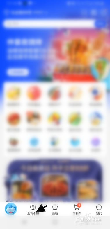 盒马小镇如何每日签到