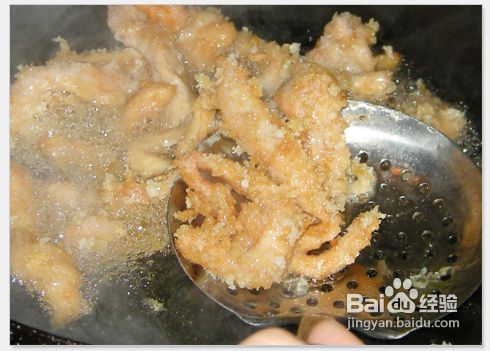 简单制作炸鸡柳