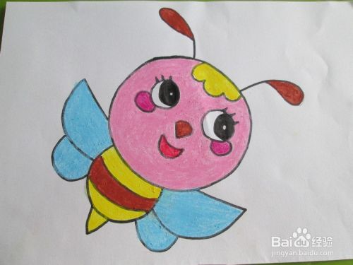 儿童学画小动物：[8]蜜蜂