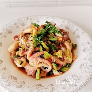 炝拌八爪鱼的做法