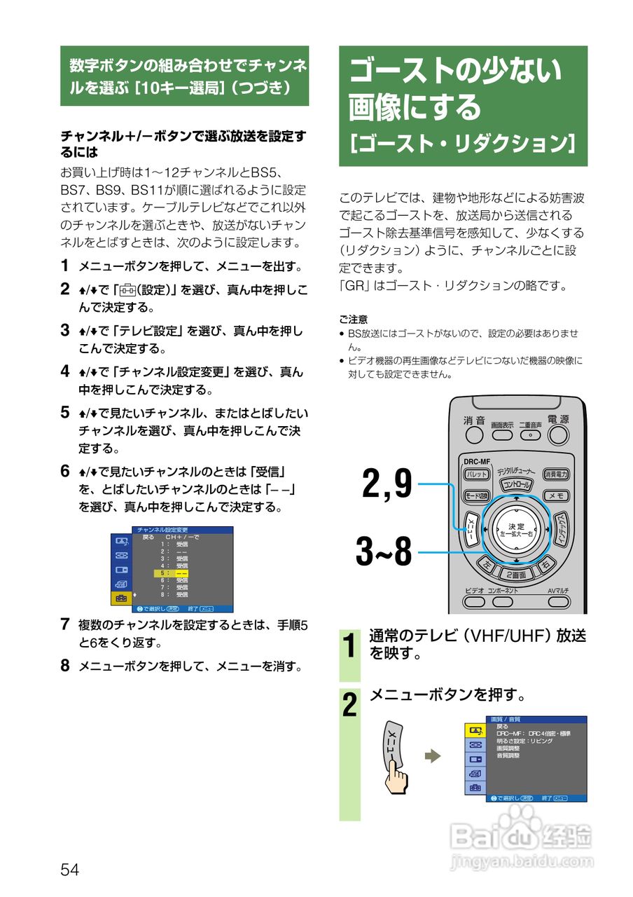 SONY KV-32DZ950/KV-36DZ950电视说明书:[6]