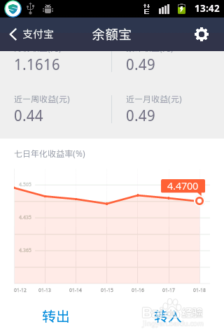 余额宝每日收益怎么查看