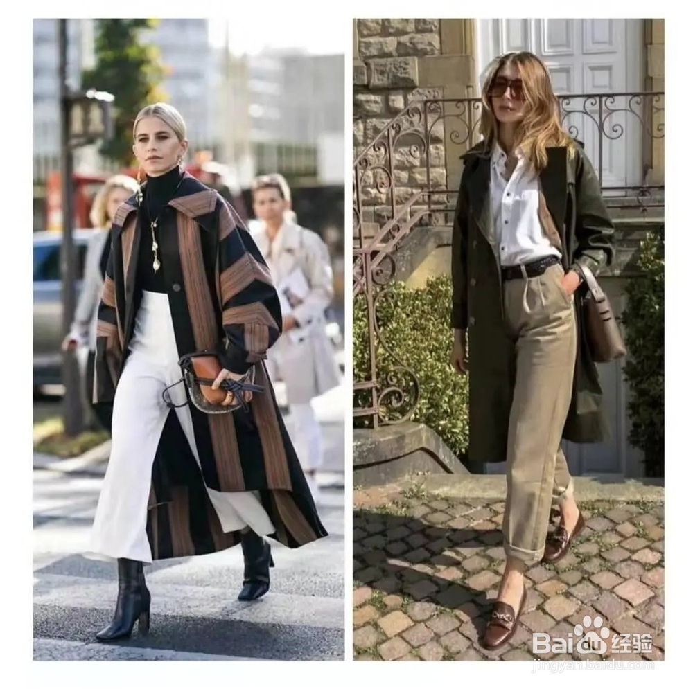 小个子女生的大衣穿搭法则，显高又好看