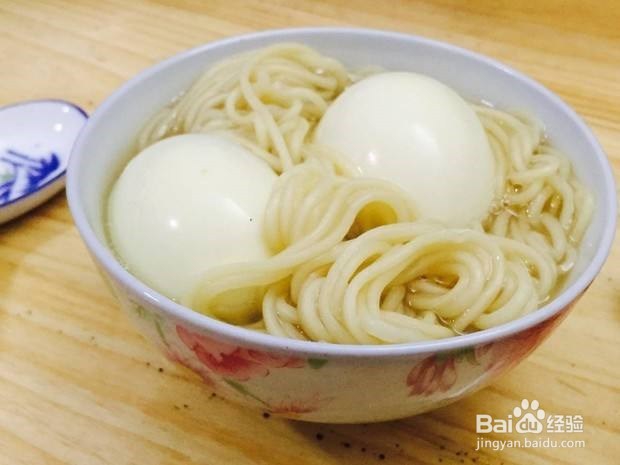 鸡蛋面的做法