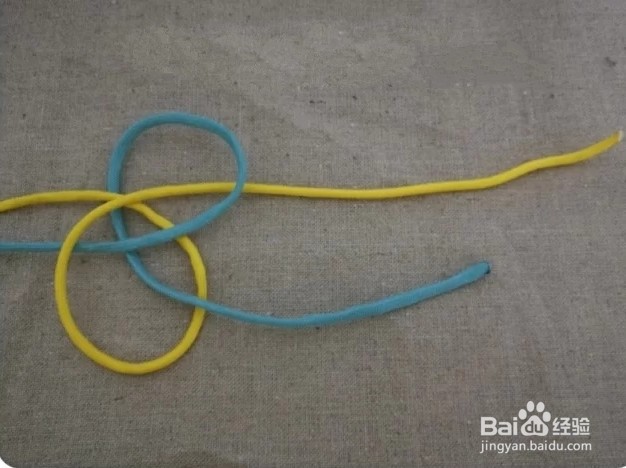 金刚结两个绳怎么编