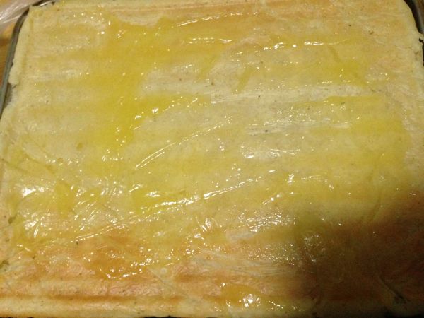 葱香沙拉面包片
