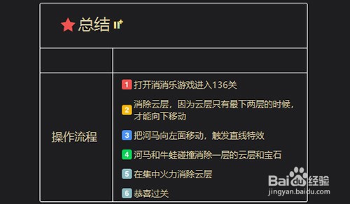 消消乐隐藏关136怎么过