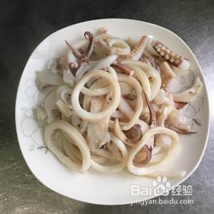 教你怎么做彩椒鱿鱼圈